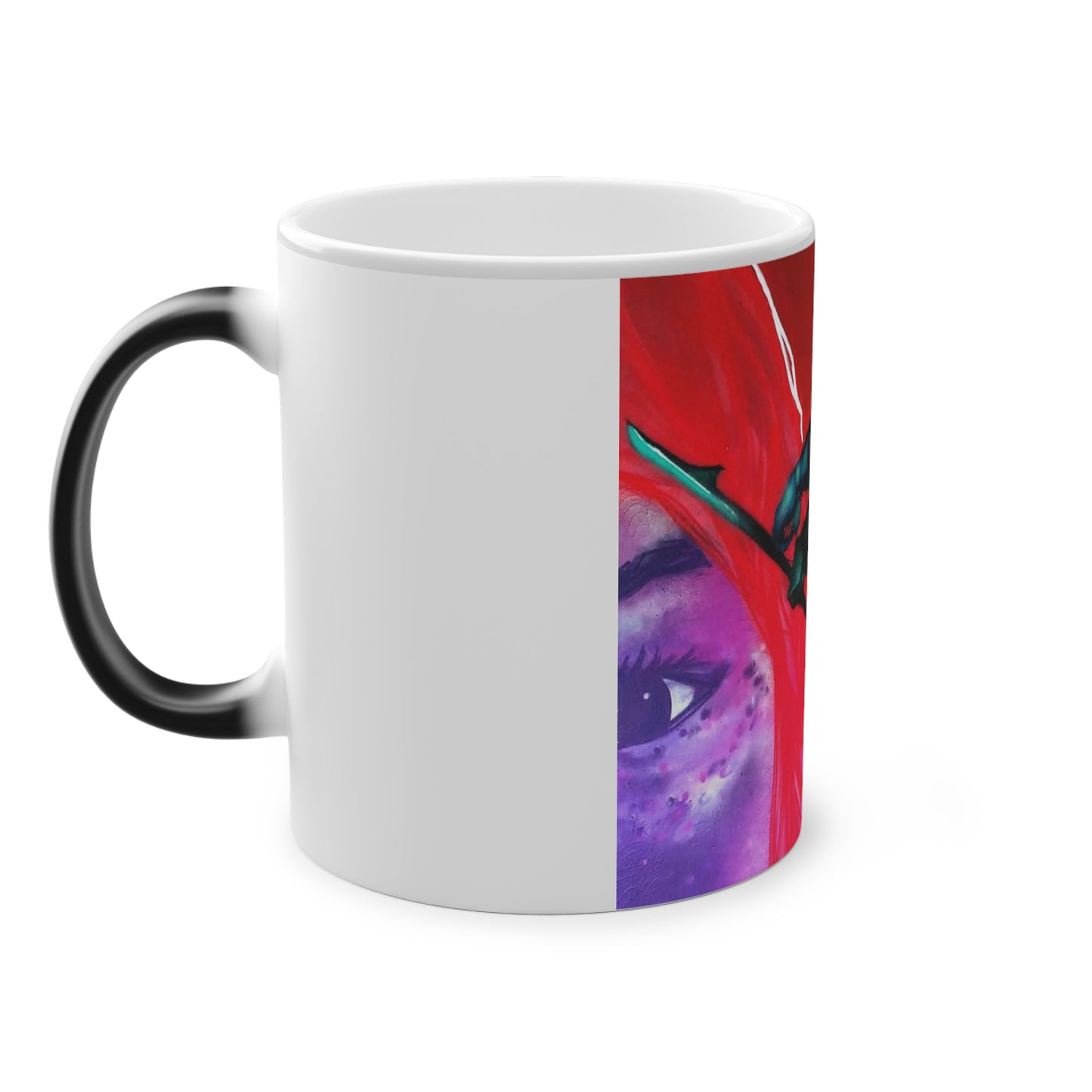 "RED REIGN" Magic Mug by LIMZ & ASPHATE